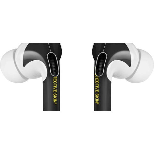 Black and Yellow Stripes AirPods Skins